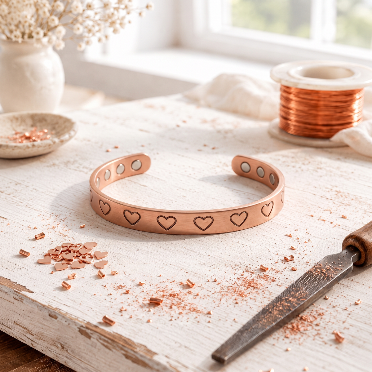 Cordis Pulseira de Cobre