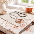 Colar Espiral de Cobre