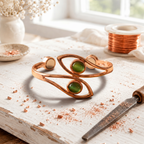 Pulseira Frond de Cobre